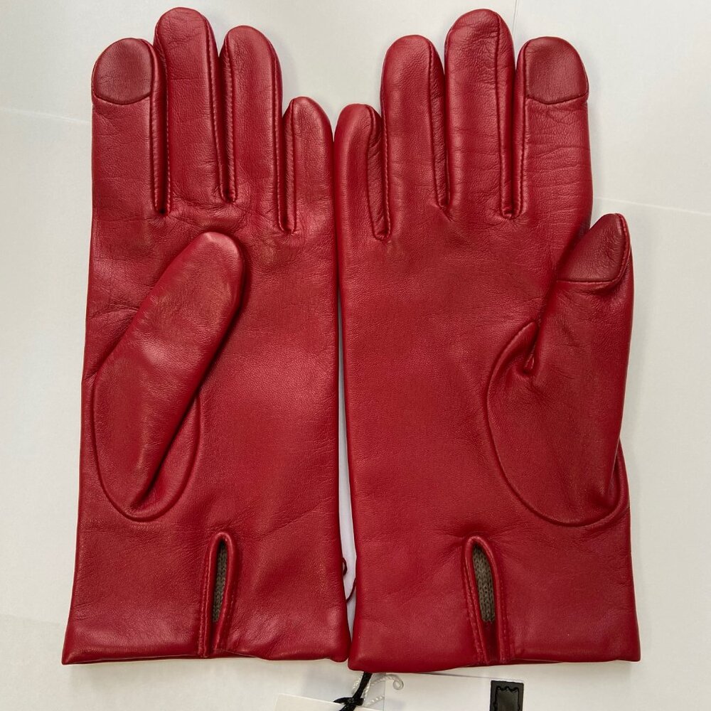 Coach Leather Gloves - Picture 2 of 4